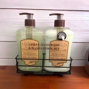 La Bella Provincia Coconut Lime Wash & Lotion Set- New